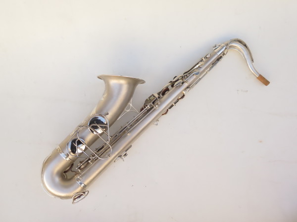 Saxophone ténor Martin Committee 3 argenté sablé plaqué or (7)