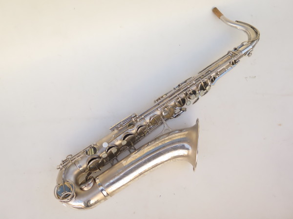 Saxophone ténor Martin Committee 3 argenté sablé plaqué or (8)