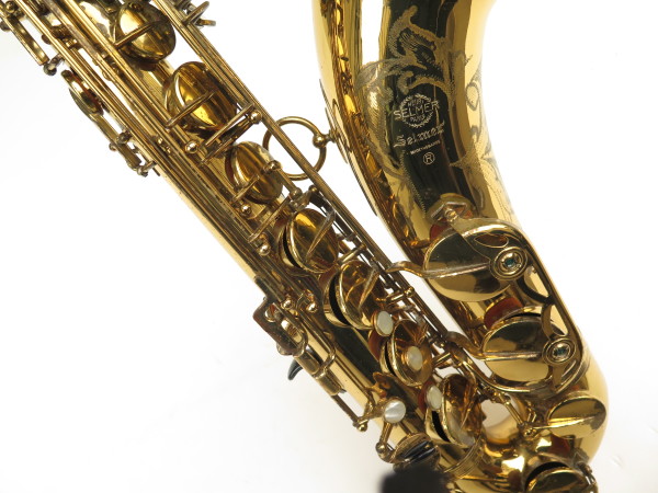 Saxophone ténor Selmer Mark 6 verni gravé (2)
