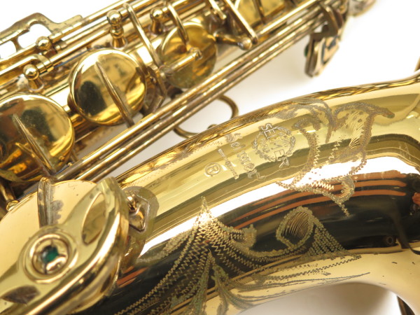 Saxophone ténor Selmer Mark 6 verni gravé (6)