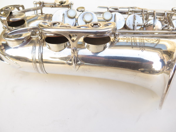 Saxophone alto Selmer Mark 6 argenté (9)
