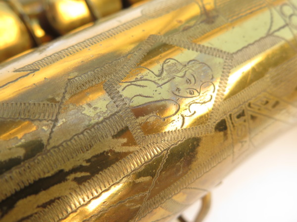 Saxophone ténor Conn transitionnel 10M verni gravé Ladyface (1)