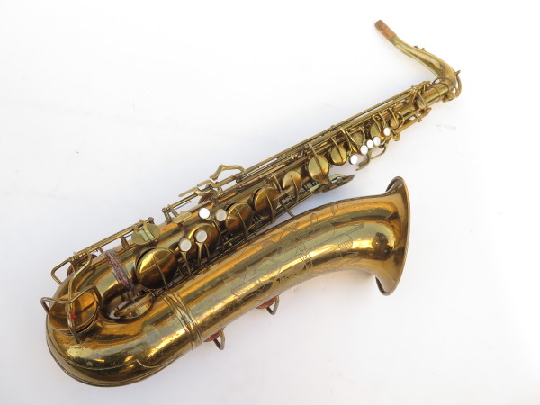 Saxophone ténor Conn transitionnel 10M verni gravé Ladyface (12)