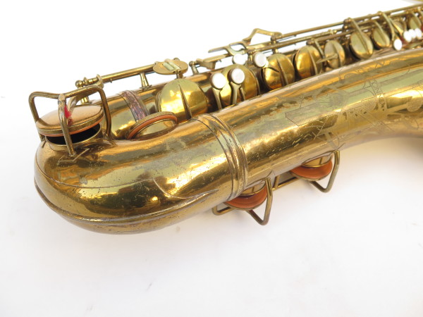 Saxophone ténor Conn transitionnel 10M verni gravé Ladyface (5)
