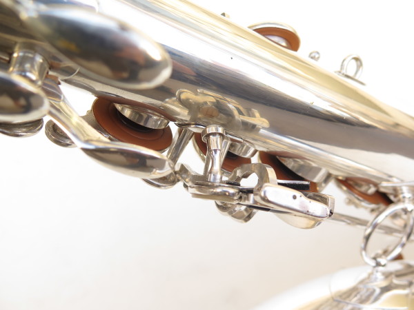 Saxophone ténor Selmer Mark 6 argenté (2)