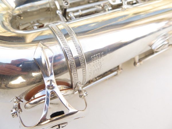 Saxophone ténor Selmer Mark 6 argenté (8)