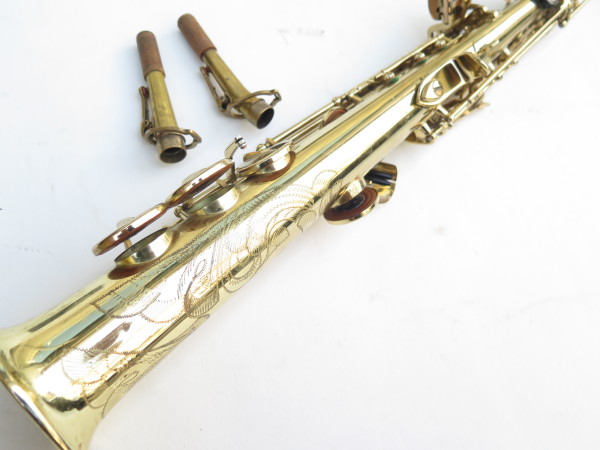 Saxophone soprano Selmer Serie III 3 verni gravé (9)