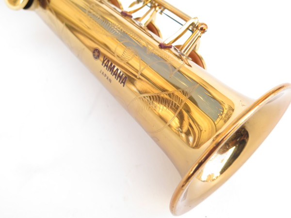 Saxophone soprano Yamaha YSS-62 verni gravé (1)