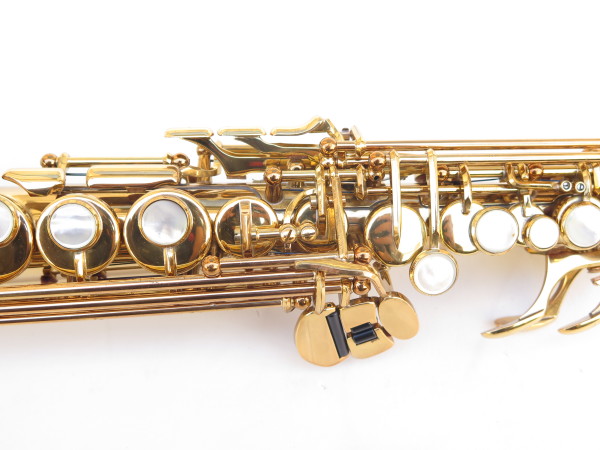 Saxophone soprano Yamaha YSS-62 verni gravé (10)