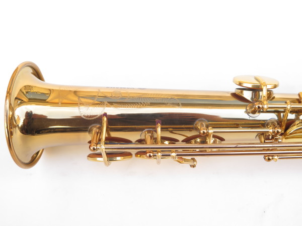 Saxophone soprano Yamaha YSS-62 verni gravé (11)