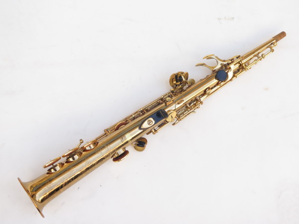 Saxophone soprano Yamaha YSS-62 verni gravé (4)