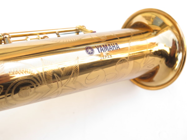 Saxophone soprano Yamaha YSS-62 verni gravé (6)