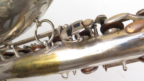 Saxophone ténor Selmer Balanced Action équilibré argenté gravé (1)