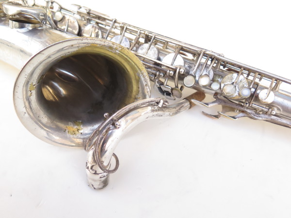 Saxophone ténor Selmer Balanced Action équilibré argenté gravé (4)