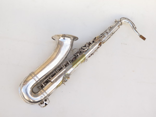 Saxophone ténor Selmer Balanced Action équilibré argenté gravé (6)