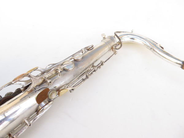 Saxophone ténor Selmer Balanced Action équilibré argenté gravé (8)