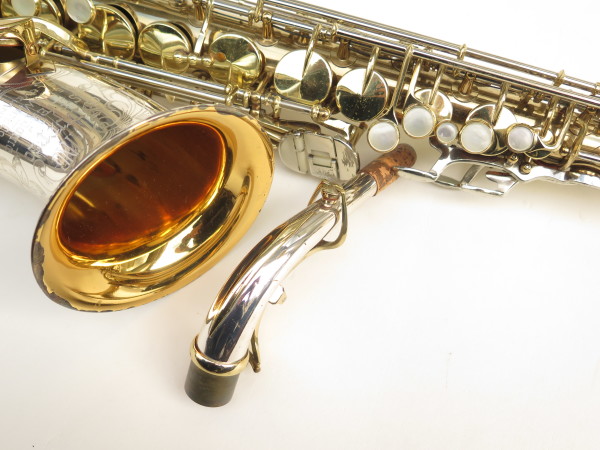 Saxophone alto King Super 20 Silversonic verni gravé (6)