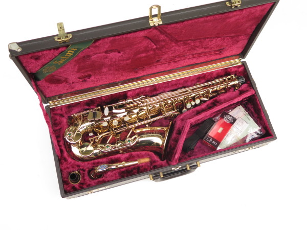 Saxophone alto Selmer Super Action 80 Série 2 verni gravé (5)