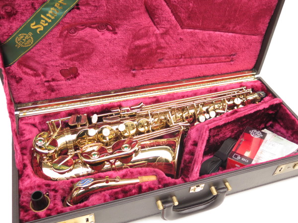 Saxophone alto Selmer Super Action 80 Série 2 verni gravé (6)