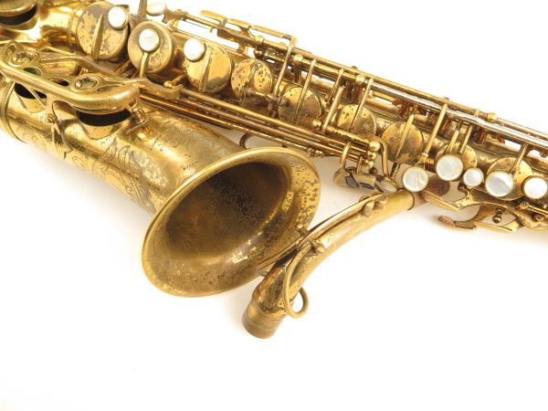 Saxophone alto Selmer Super Balanced Action verni gravé (1)