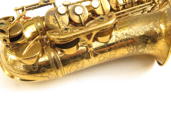 Saxophone alto Selmer Super Balanced Action verni gravé (11)