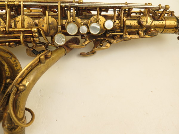 Saxophone alto Selmer Super Balanced Action verni gravé (2)