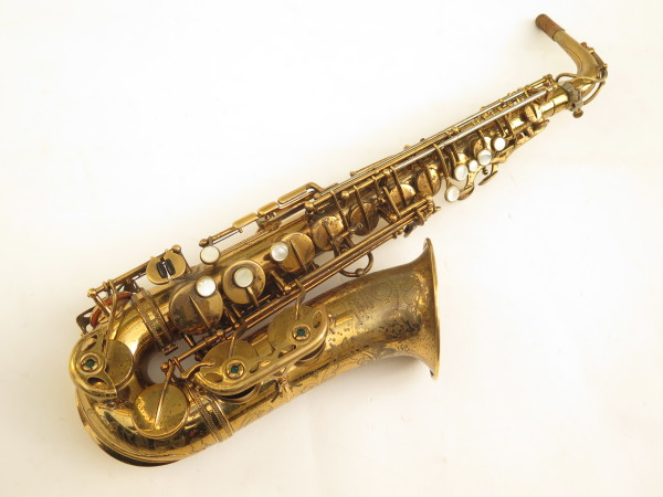 Saxophone alto Selmer Super Balanced Action verni gravé (4)