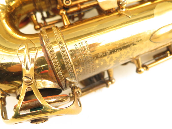 Saxophone alto Selmer Super Balanced Action verni gravé (6)