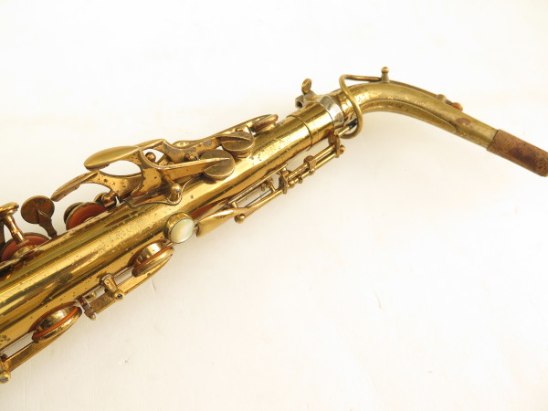 Saxophone alto Selmer Super Balanced Action verni gravé (8)