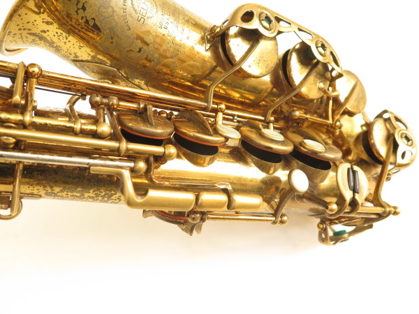Saxophone alto Selmer Super Balanced Action verni gravé (9)