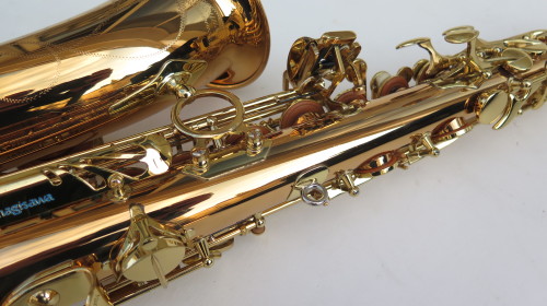 Saxophone alto Yanagisawa A-WO2 bronze verni gravé (1)
