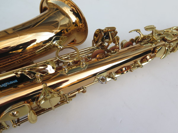Saxophone alto Yanagisawa A-WO2 bronze verni gravé (1)