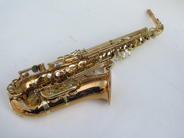 Saxophone alto Yanagisawa A-WO2 bronze verni gravé (6)