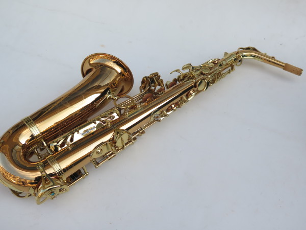 Saxophone alto Yanagisawa A-WO2 bronze verni gravé (7)