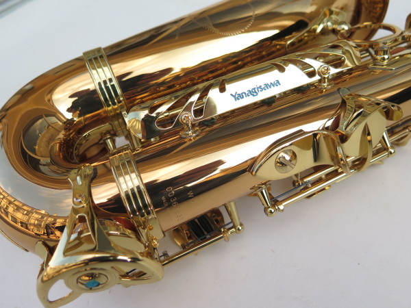 Saxophone alto Yanagisawa A-WO2 bronze verni gravé (8)