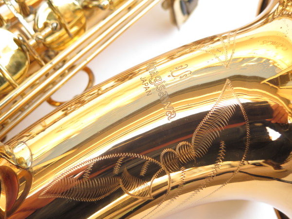 Saxophone ténor Yanagisawa T902 bronze verni gravé (6)