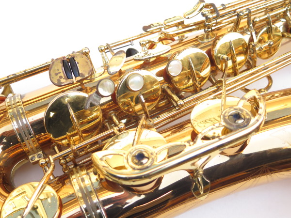 Saxophone ténor Yanagisawa T902 bronze verni gravé (7)