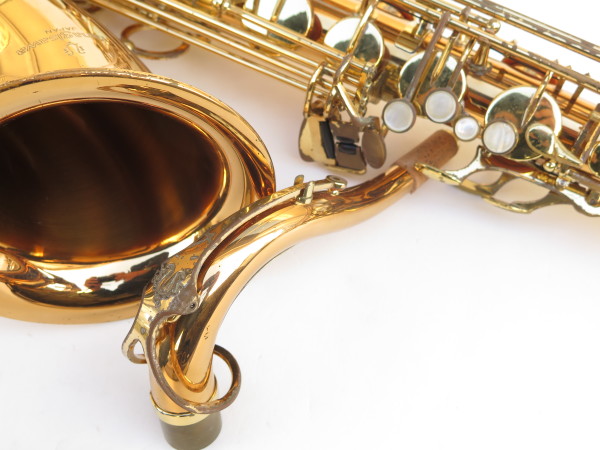 Saxophone ténor Yanagisawa T902 bronze verni gravé (9)