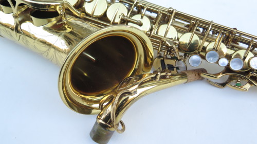 Saxophone alto Selmer Mark 6 verni gravé (1)