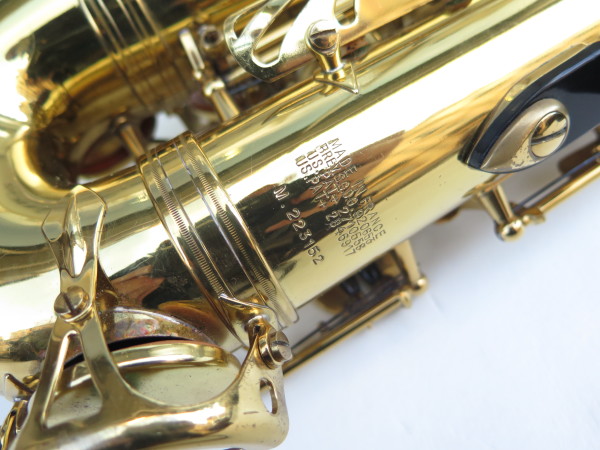 Saxophone alto Selmer Mark 6 verni gravé (10)
