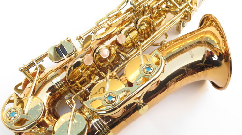 Saxophone alto Yanagisawa AWO2 bronze verni gravé (1)