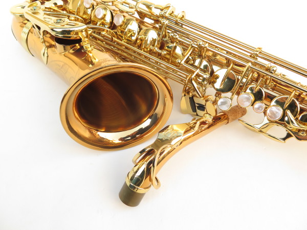 Saxophone alto Yanagisawa AWO2 bronze verni gravé (5)