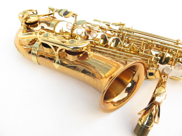 Saxophone alto Yanagisawa AWO2 bronze verni gravé (6)