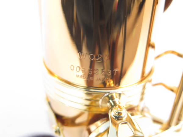 Saxophone ténor Yanagisawa TWO20 bronze verni gravé élite (9)
