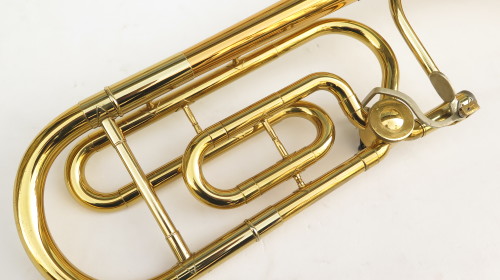 Trombone complet grosse perce King 5B verni (1)