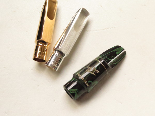 Bec de saxophone Les becs d'autant métal ébonite (15)