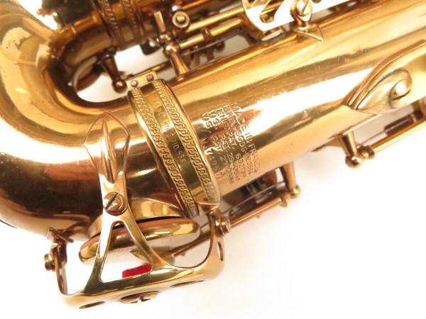 Saxophone alto Selmer Mark 6 verni gravé (13)