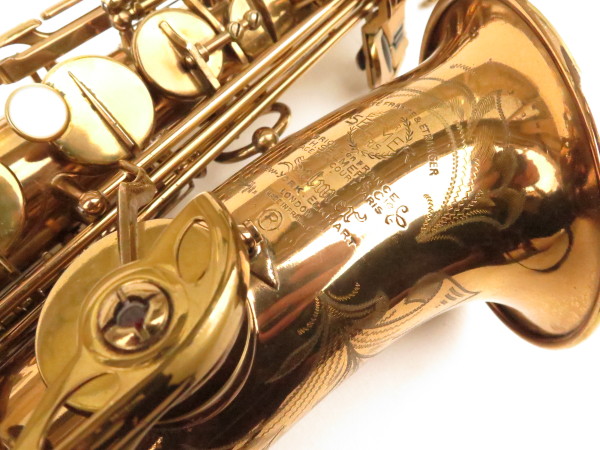 Saxophone alto Selmer Mark 6 verni gravé (3)