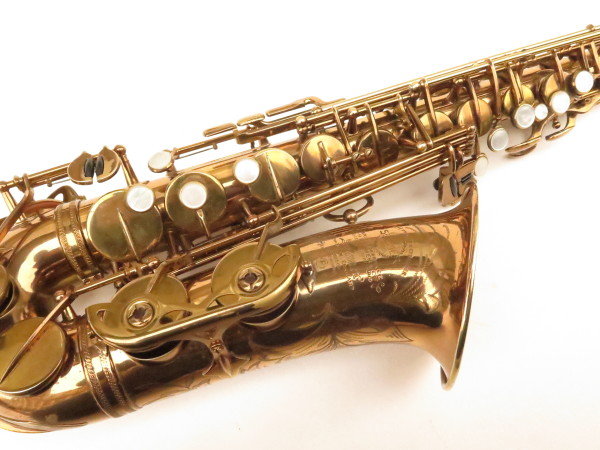 Saxophone alto Selmer Mark 6 verni gravé (6)