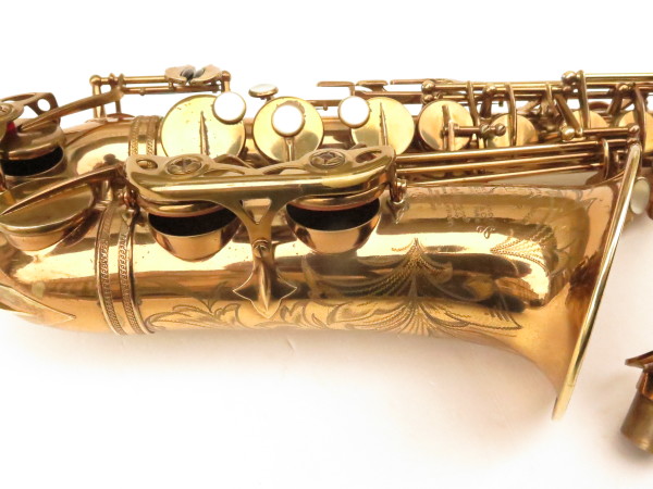 Saxophone alto Selmer Mark 6 verni gravé (8)